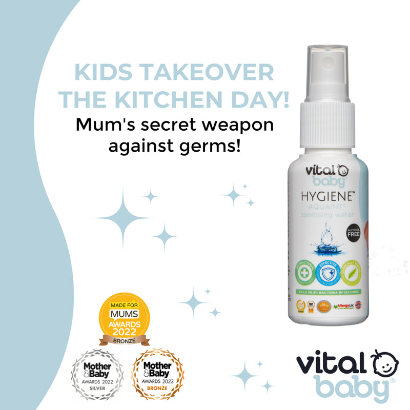 Load image into Gallery viewer, Vital Baby HYGIENE Aquaint® Sanitising Water 50ml
