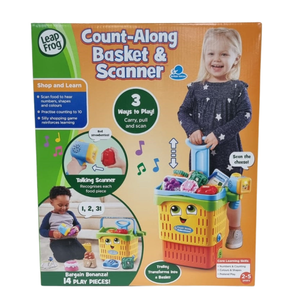 Leap Frog Count Along Basket & Scanner