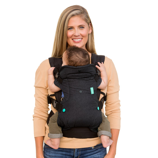 Infantino Flip Advanced 4-in-1 Convertible Baby Carrier Black