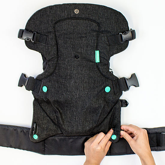Infantino Flip Advanced 4-in-1 Convertible Baby Carrier Black