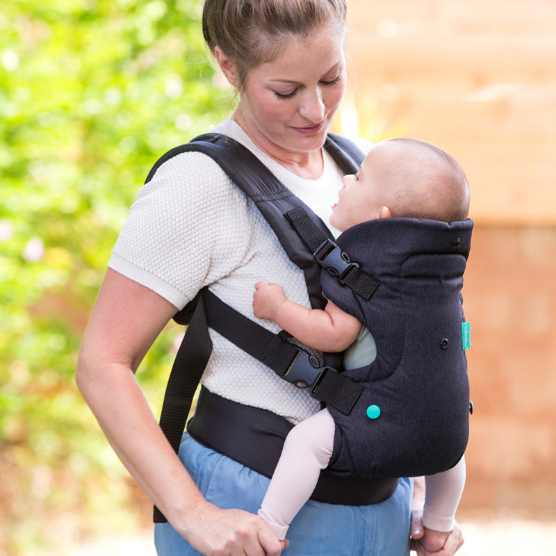 Infantino Flip Advanced 4-in-1 Convertible Baby Carrier Black