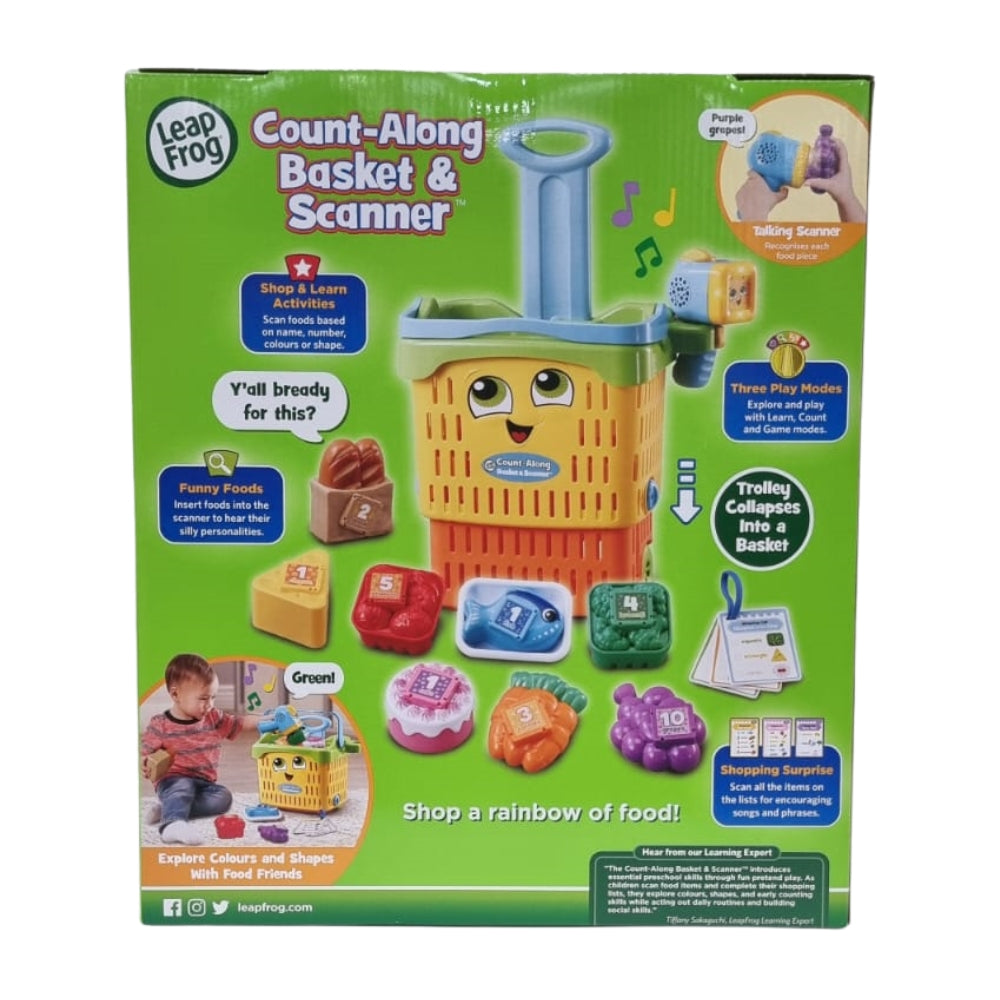 Leap Frog Count Along Basket & Scanner