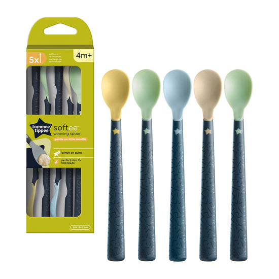 Tommee Tippee Design Weaning Spoons x5