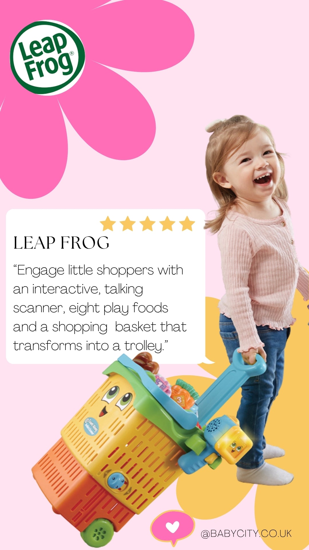 Leap Frog Count Along Basket & Scanner