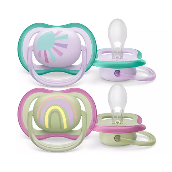 Philips Avent Air Soother Girl 0-6m 2Pk