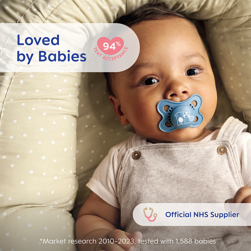 MAM Original Soother Pink 0-6m 2Pk