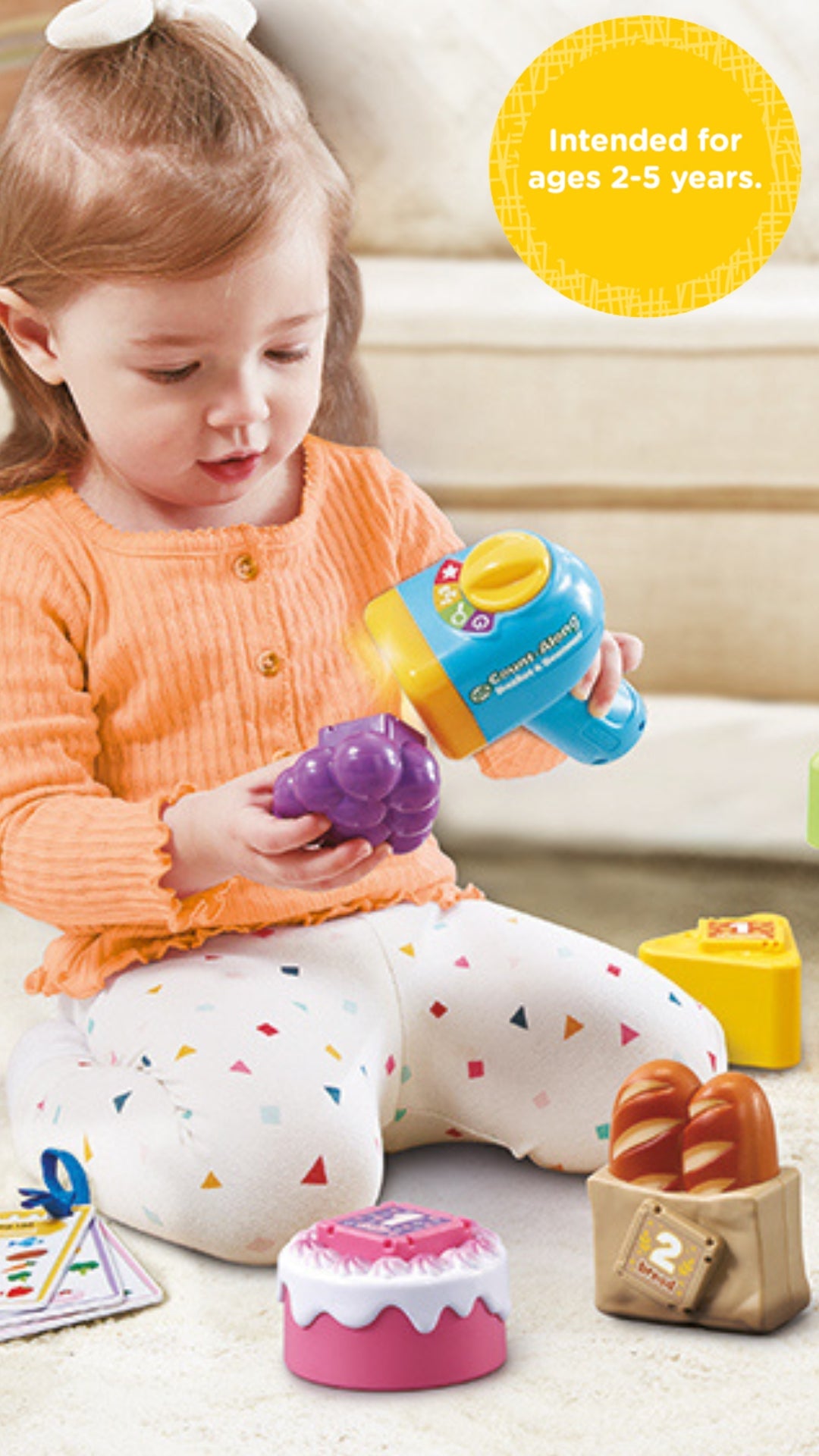 Leap Frog Count Along Basket & Scanner