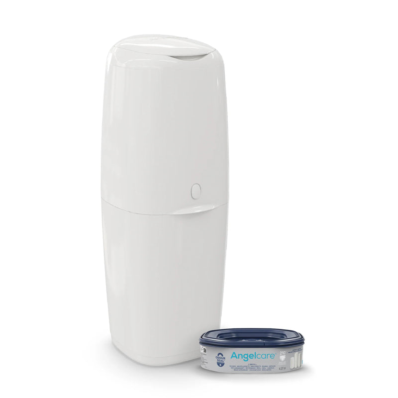 Angelcare Classic XL Nappy Bin Starter With 4 Pk Refills at Baby City