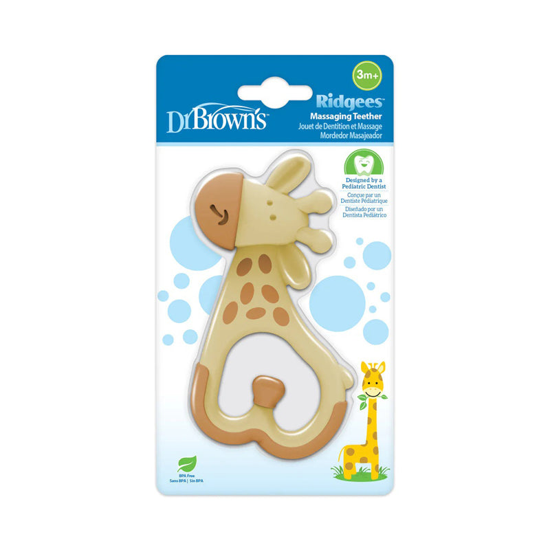 Dr. Brown's Ridgees Massaging Teether - Giraffe at Baby City's Shop