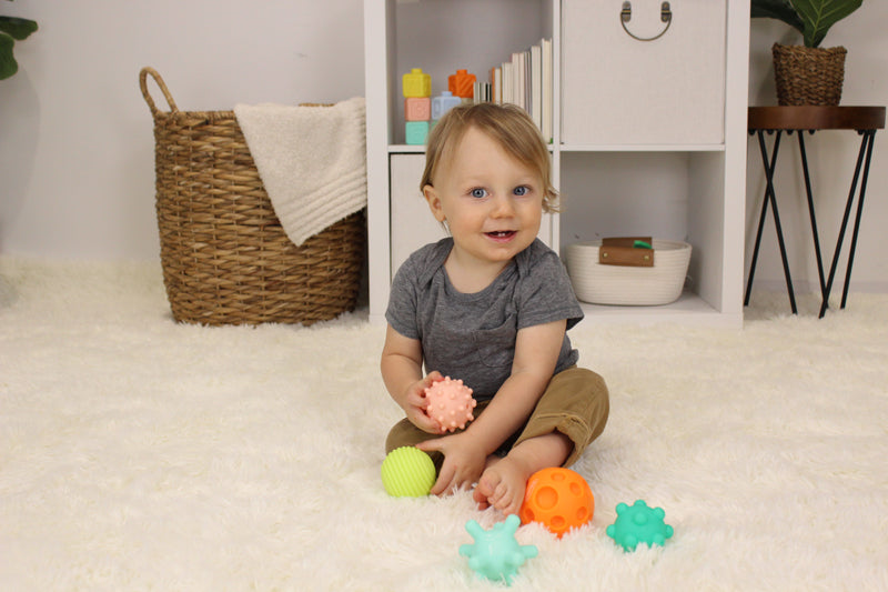 Infantino Super SOFT Sensory Textured Multi Ball Set at Baby City's Shop