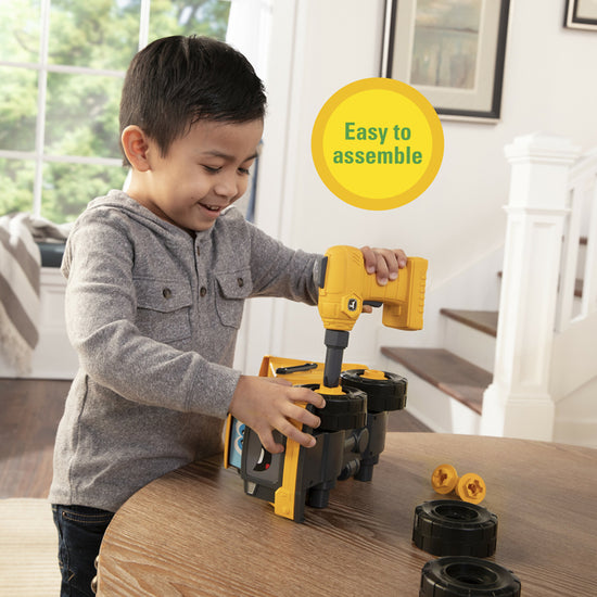 John Deere Build a Dump Truck at Baby City's Shop