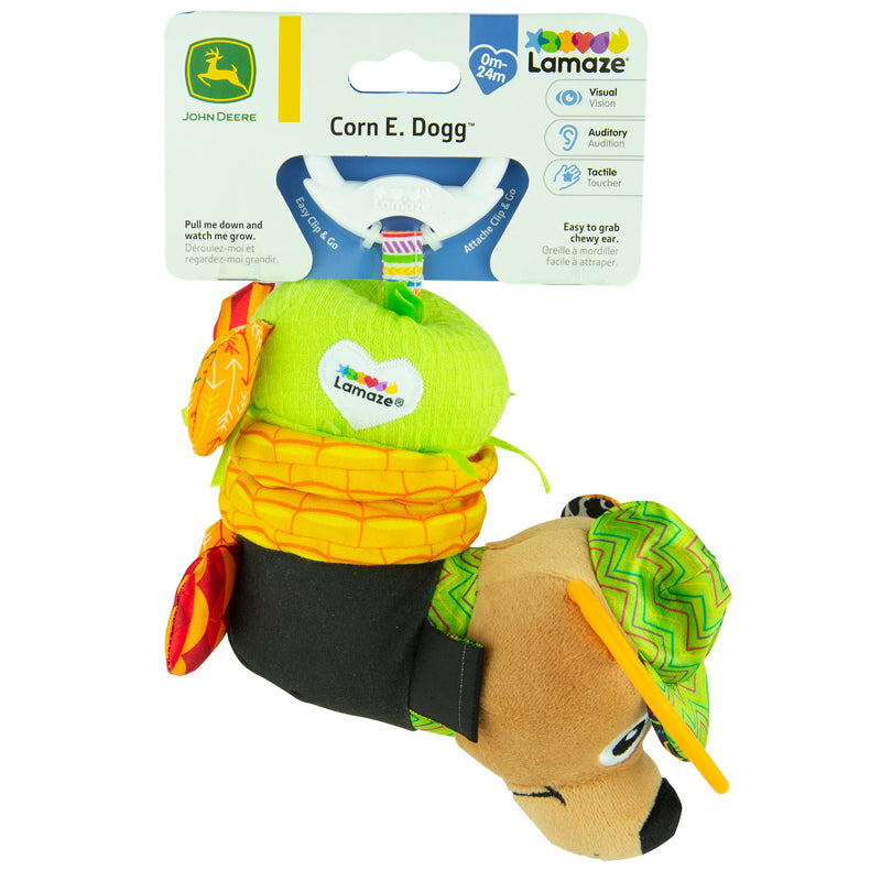 Lamaze John Deere Corn E Dogg Clip & Go l For Sale at Baby City
