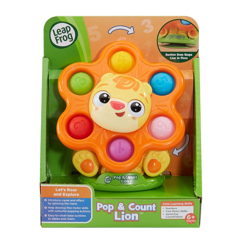 Leap Frog Pop & Count Lion at Baby City's Shop