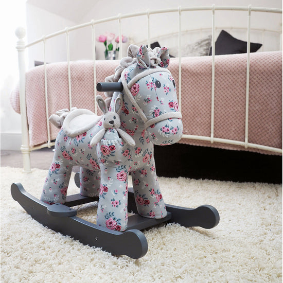 Little Bird Told Me Lily & Rose Rocking Horse 9m+ l For Sale at Baby City