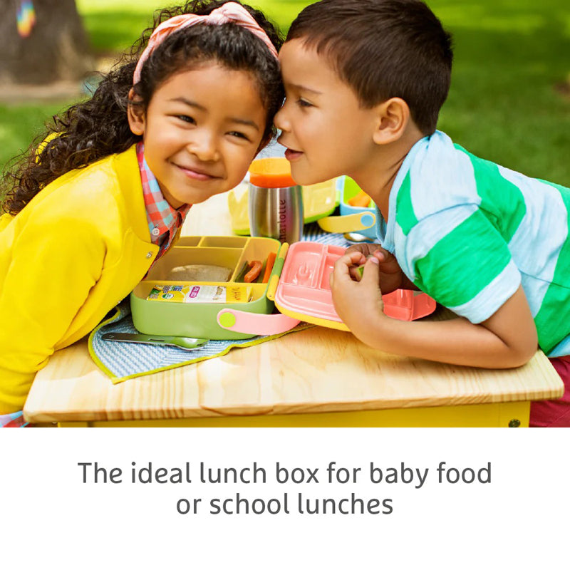 Munchkin Lunch Bento Box With Utensils Pink at Vendor Baby City