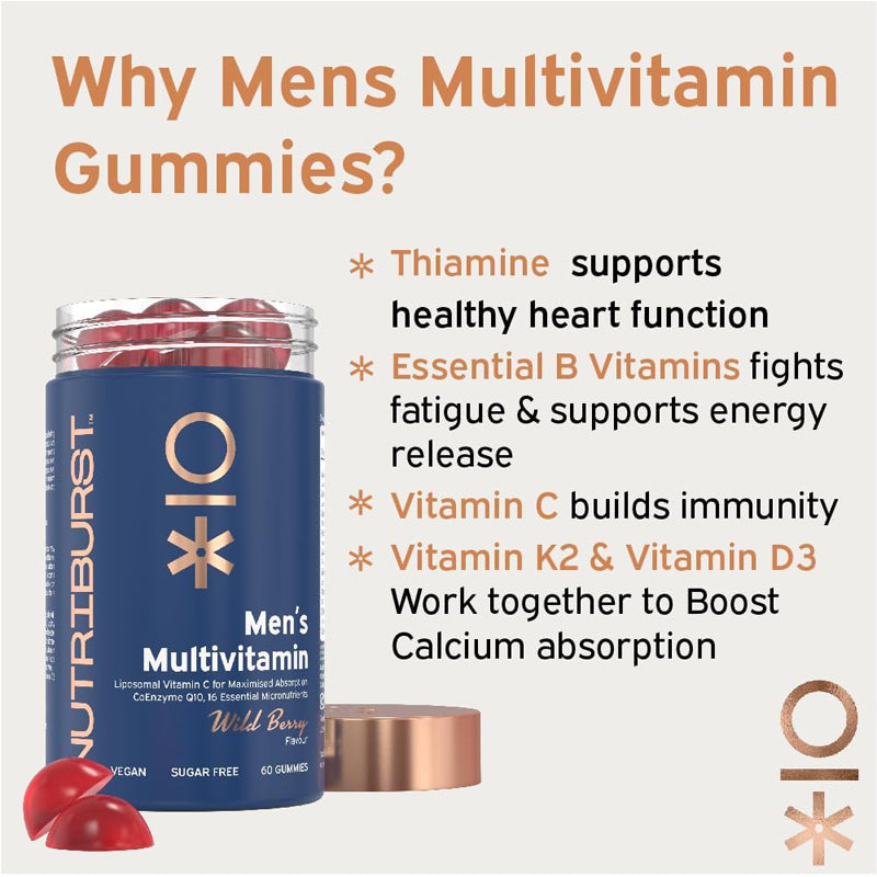 Baby City's Nutriburst Mens Multivitamin 60s