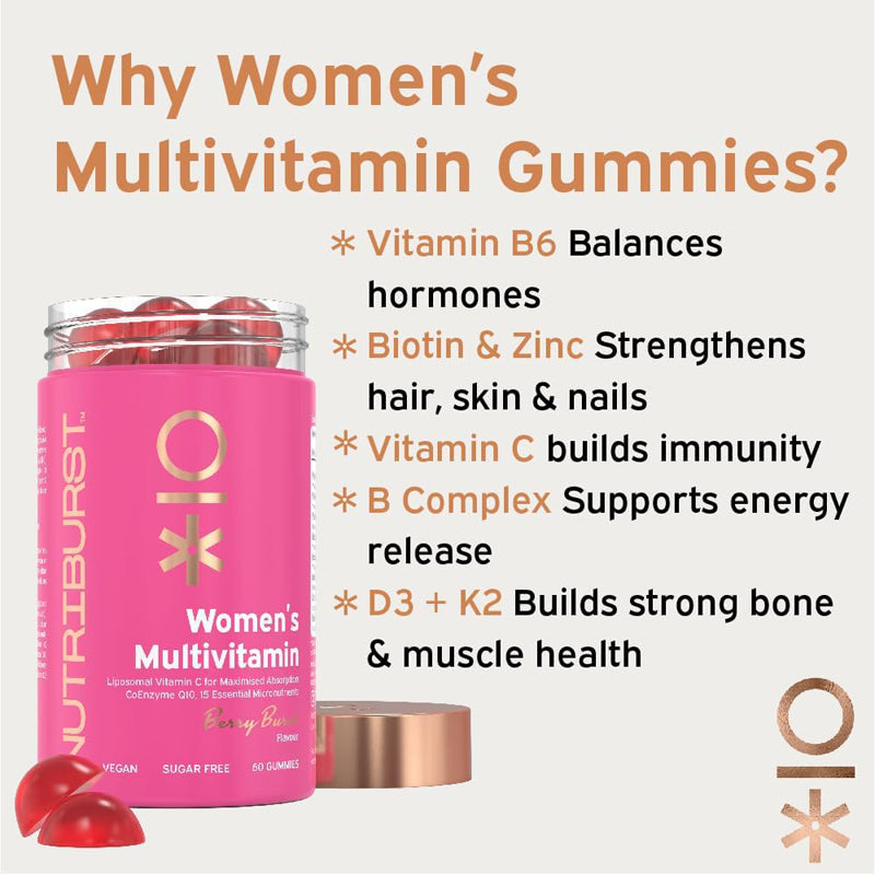 Baby City's Nutriburst Womens Multivitamin 60s