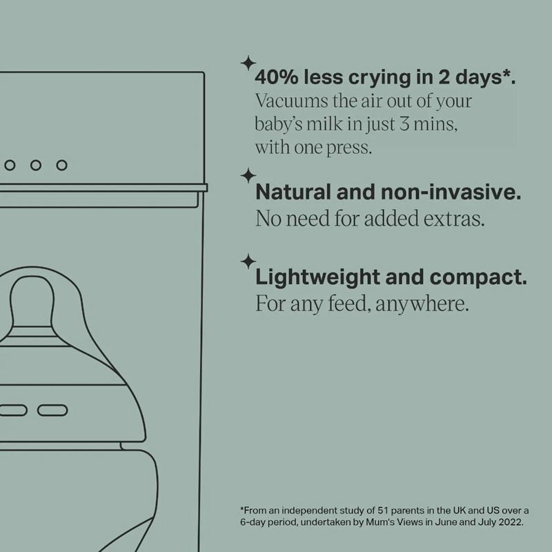 Tommee Tippee Colic Soothe Milk Air Remover l Available at Baby City