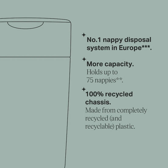 Tommee Tippee Twist & Click XL Nappy Disposal Bin at Baby City's Shop