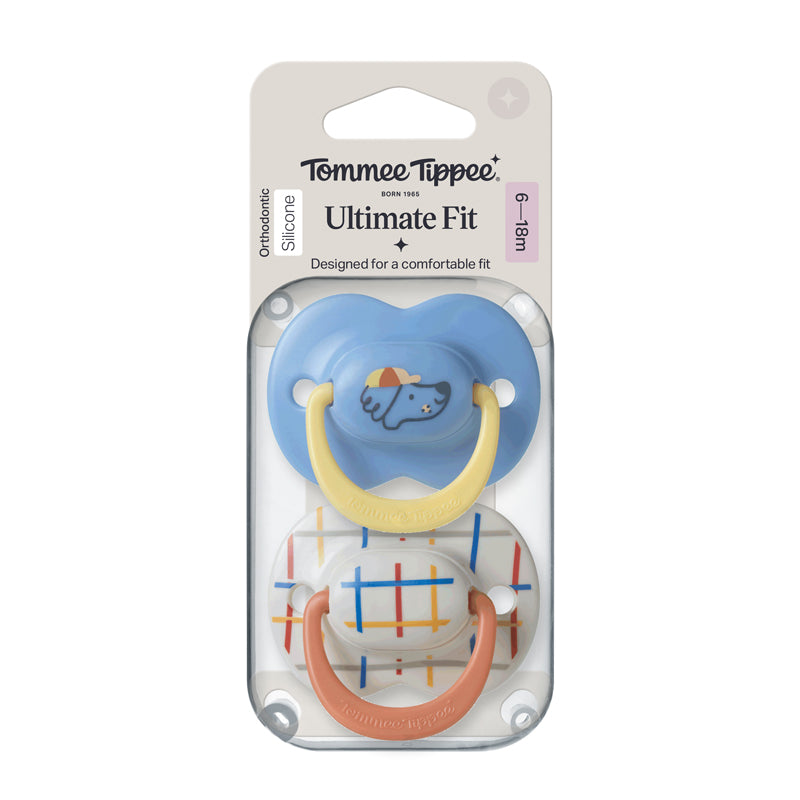 Tommee Tippee Ultimate Fit Soother Boy 6-18m 2Pk at Baby City's Shop