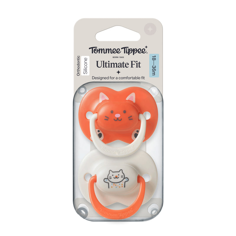 Tommee Tippee Ultimate Fit Soother Girl 18-36m 2Pk at Baby City's Shop