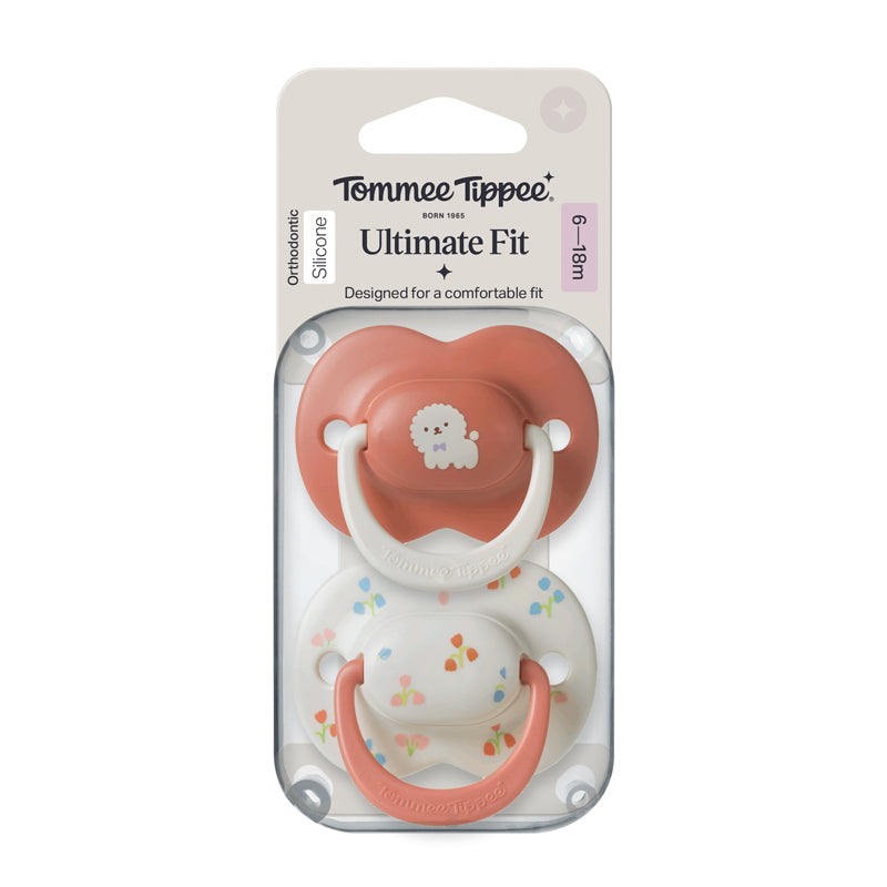 Tommee Tippee Ultimate Fit Soother Girl 6-18m 2Pk at Baby City's Shop