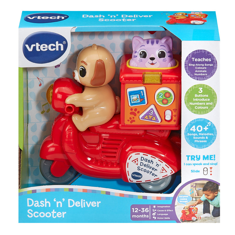 VTech Dash 'n' Deliver Scooter at Baby City's Shop