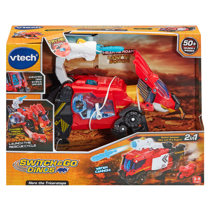 VTech Switch & Go Dinos® Hero the Triceratops at Baby City's Shop