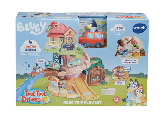 VTech Toot-Toot Drivers® Bluey Road Trip Play Set at Baby City's Shop