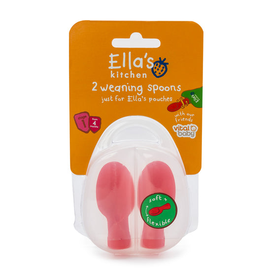 Vital Baby Ella's Kitchen Weaning Spoon Tips 2Pk at Baby City's Shop