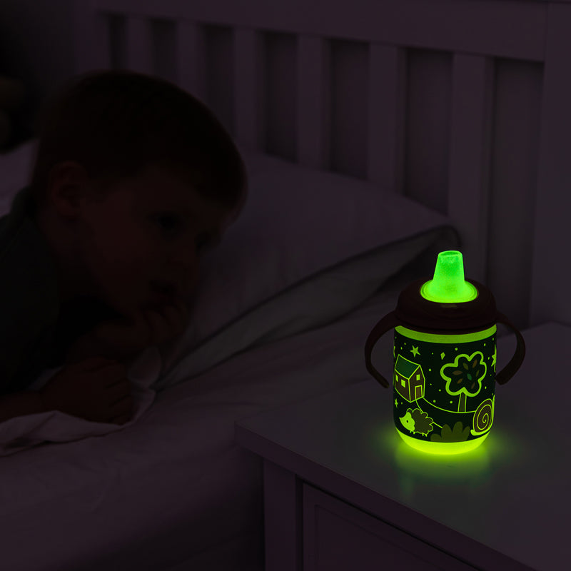 Vital Baby Hydrate Easy Sipper Glow In the Dark Jungle 350ml at Baby City's Shop