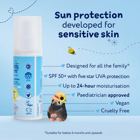 Child's Farm SPF50+ Spray 100ml l Available at Baby City