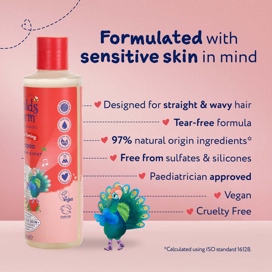 Child's Farm Strawberry & Mint Shampoo 250ml l Available at Baby City