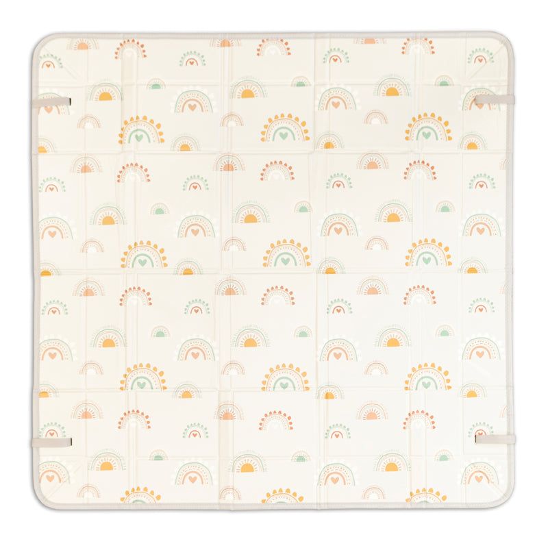 Infantino Foldable Foam Mat Cactus & Rainbow l Available at Baby City