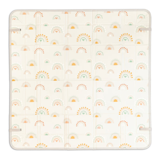 Infantino Foldable Foam Mat Cactus & Rainbow l Available at Baby City