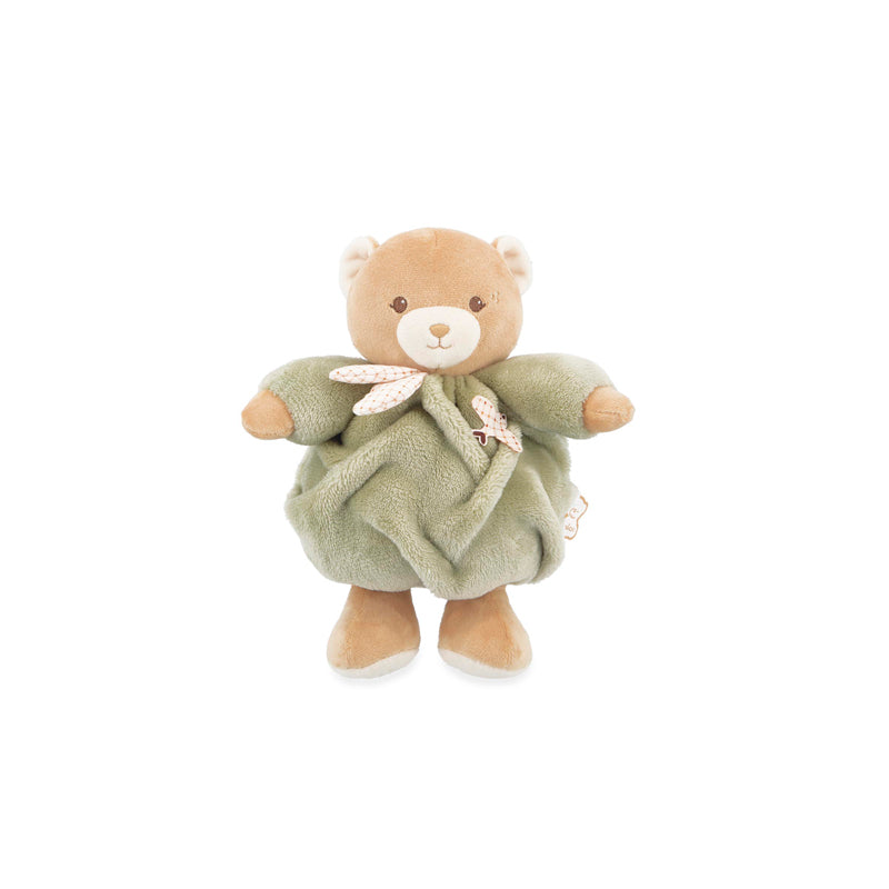 Kaloo Intemporel Chubby Bear Green 17cm l Available at Baby City