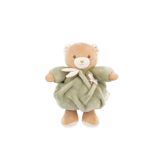 Kaloo Intemporel Chubby Bear Green 17cm l Available at Baby City