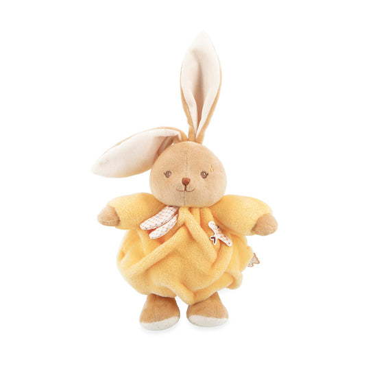 Kaloo Intemporel Chubby Rabbit Yellow 17cm l Available at Baby City