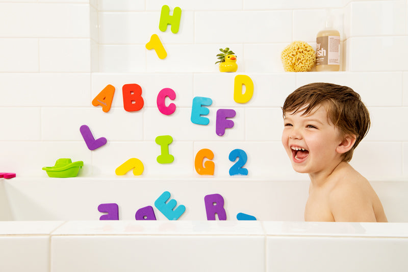 Munchkin Learn Bath Letters and Numbers l Baby City UK Retailer