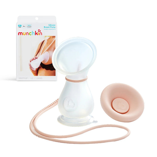 Munchkin Silicone Manual Breast Pump l Available at Baby City