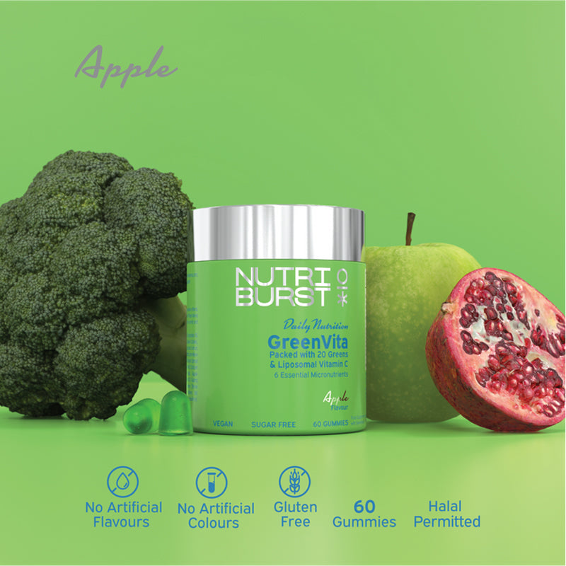 Nutriburst Greenvita 60s at Baby City's Shop