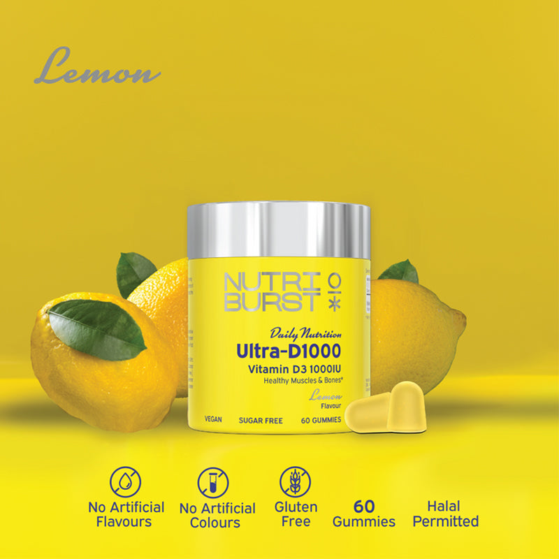 Nutriburst Ultra D3 1000 IU 60s l Available at Baby City
