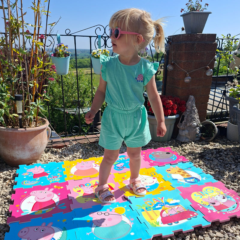 Playmat 12pc Peppa Pig l Available at Baby City