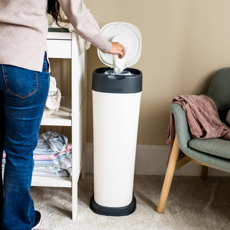 Tommee Tippee Twist & Click XL Nappy Disposal Bin l Available at Baby City