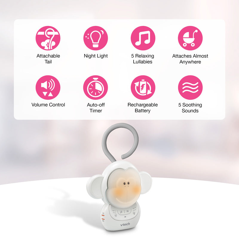 VTech V-Hush Go Portable Sleep Soother at The Baby City Store