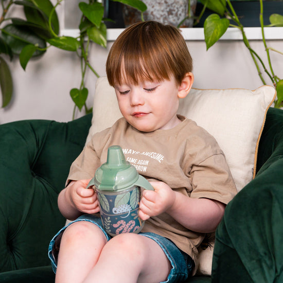 Vital Baby Hydrate Easy Sipper Glow In the Dark Jungle 350ml l For Sale at Baby City