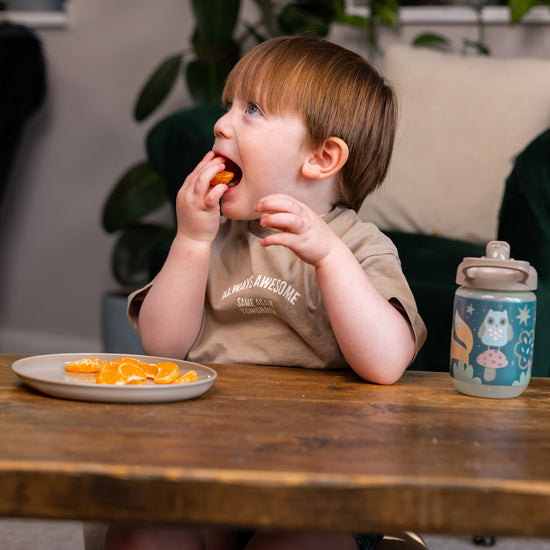 Vital Baby Hydrate Sippy Straw Glow in the Dark Woodland Glow 350ml l Available at Baby City