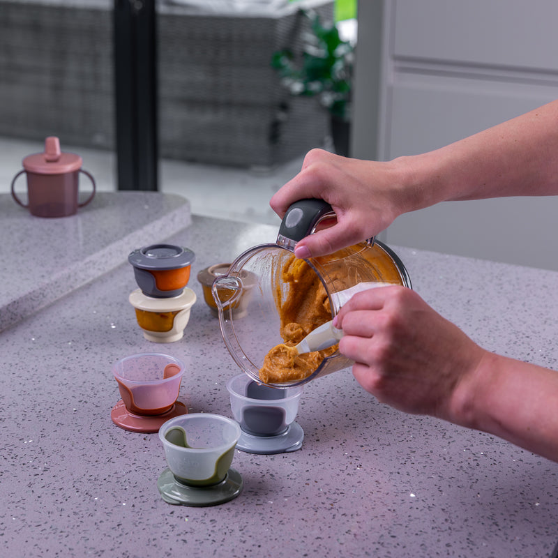 Vital Baby Nourish Store & Wean™ Pots 60ml 6Pk l Available at Baby City