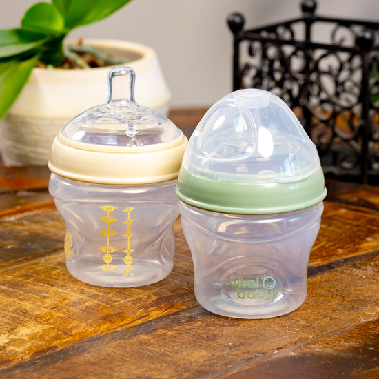 Vital Baby Nurture Breast Like Bottle 150ml 2Pk l Available at Baby City