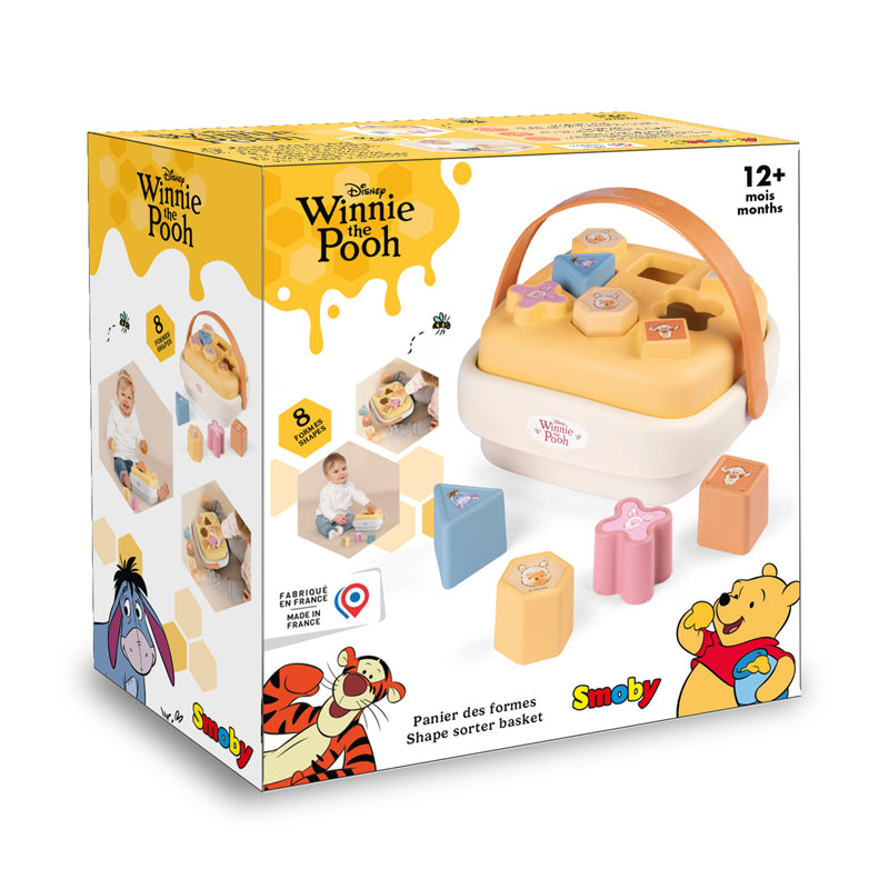Winnie The Pooh Shape Sorter Basket l Available at Baby City